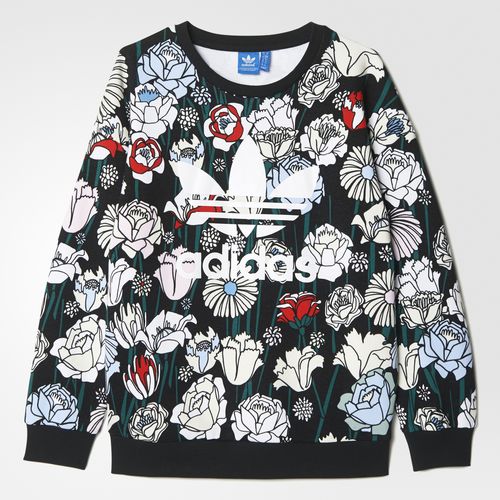 Adidas floral sweater online