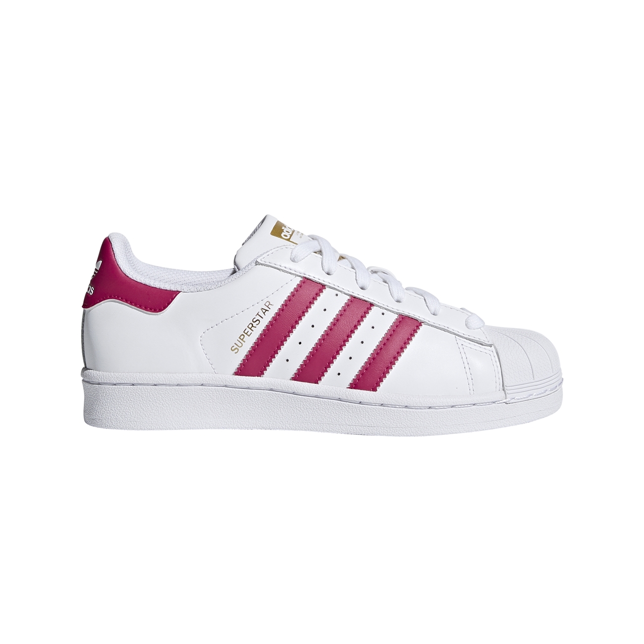 adidas superstar foundation j-wht/pink