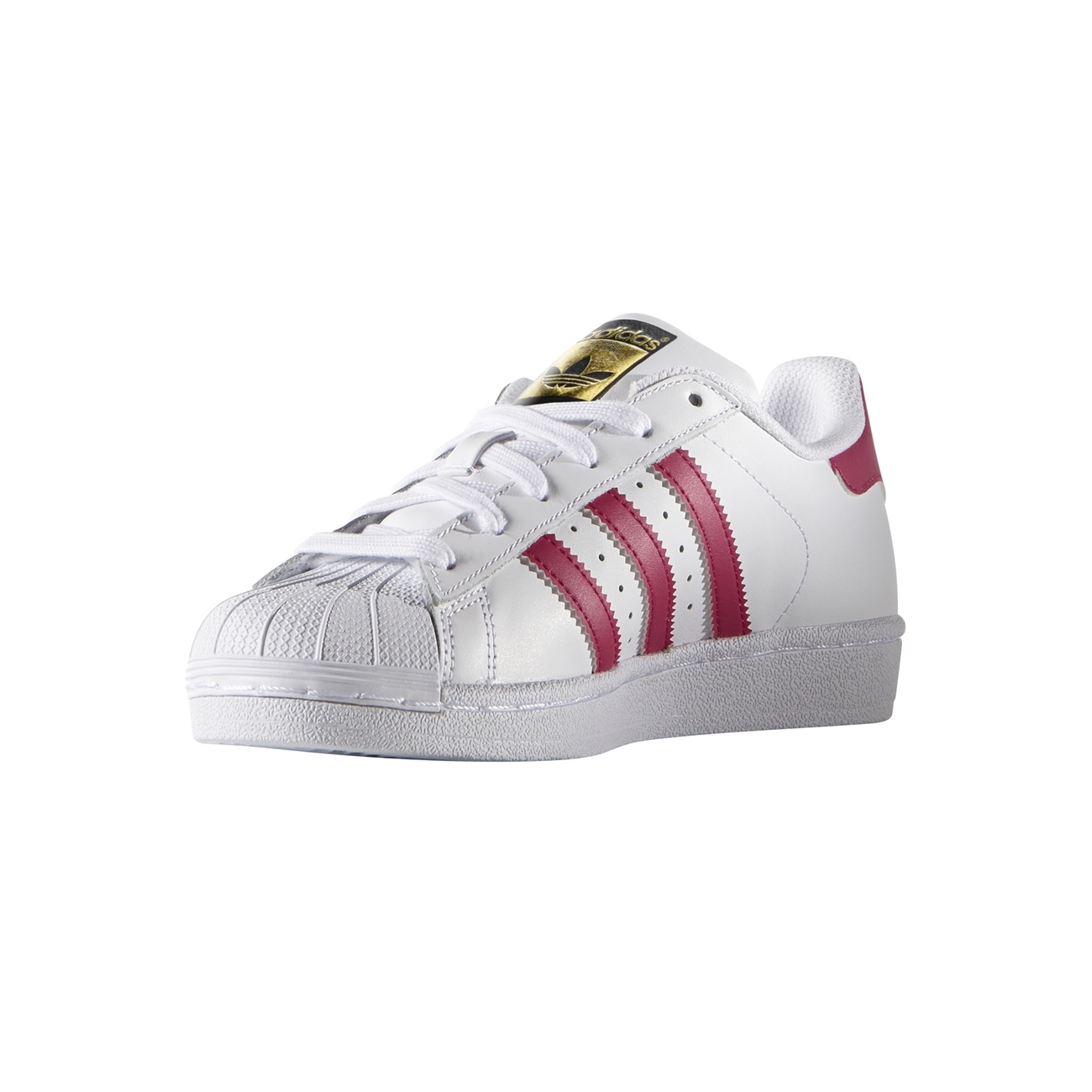 adidas superstar foundation j-wht/pink