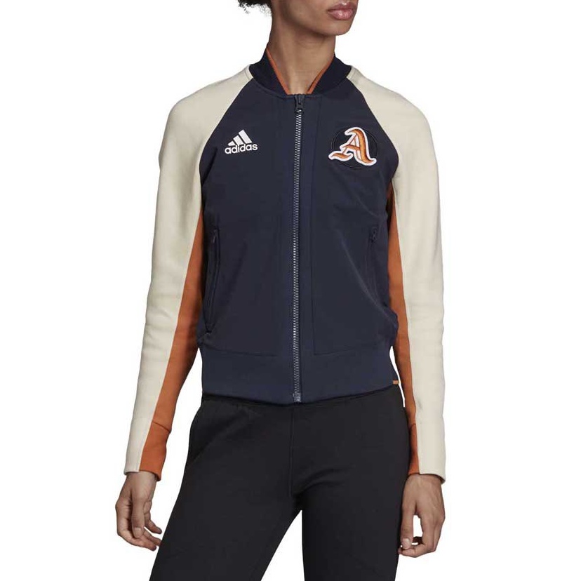 adidas varsity jacket womens