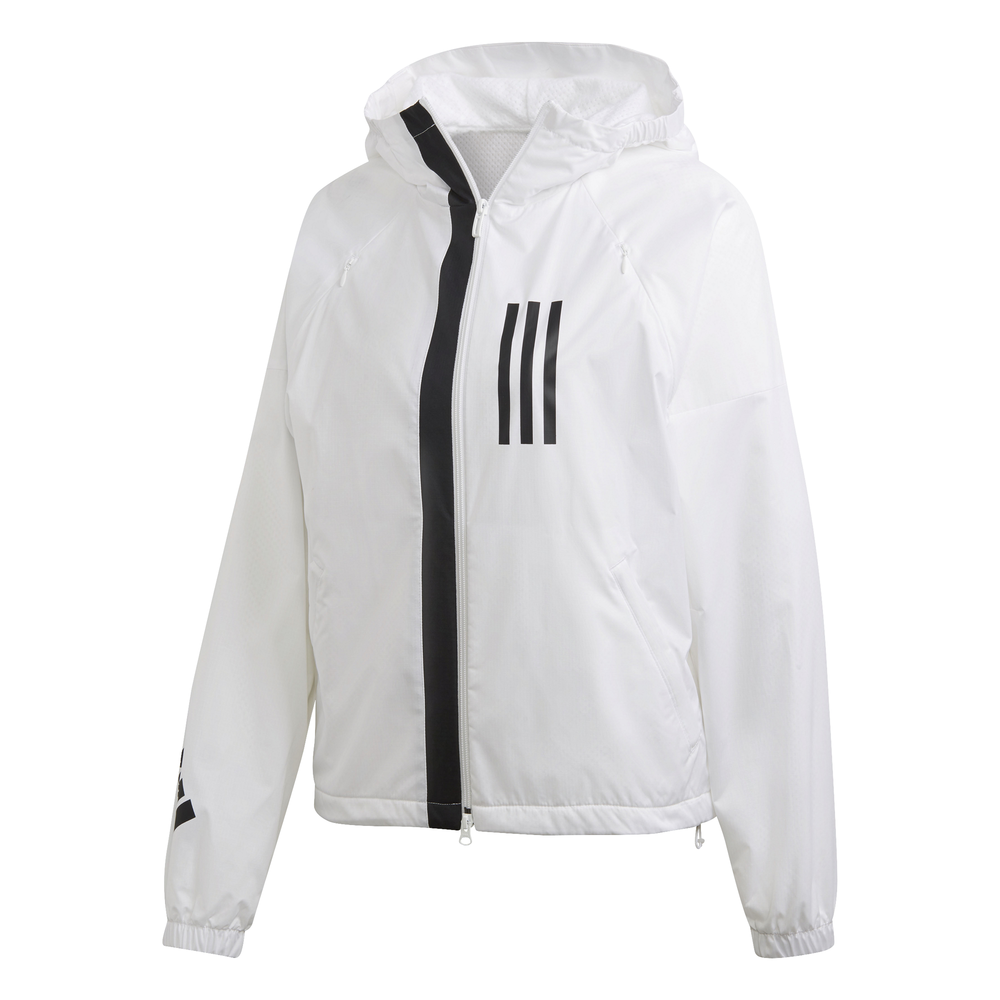 adidas windbreaker jacket white