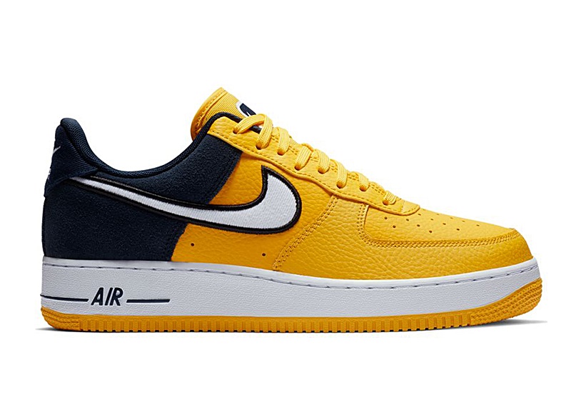 yellow nike air force 1 07 lv8
