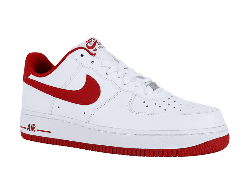 air force 1 blancos con rojo