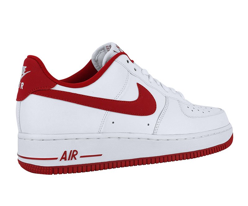 air force 1 blanco con rojo