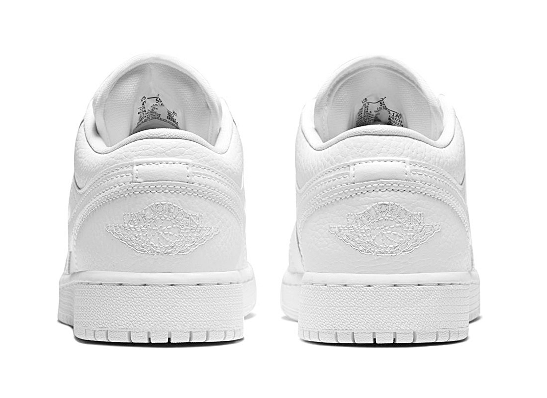 jordan retro 1 white low