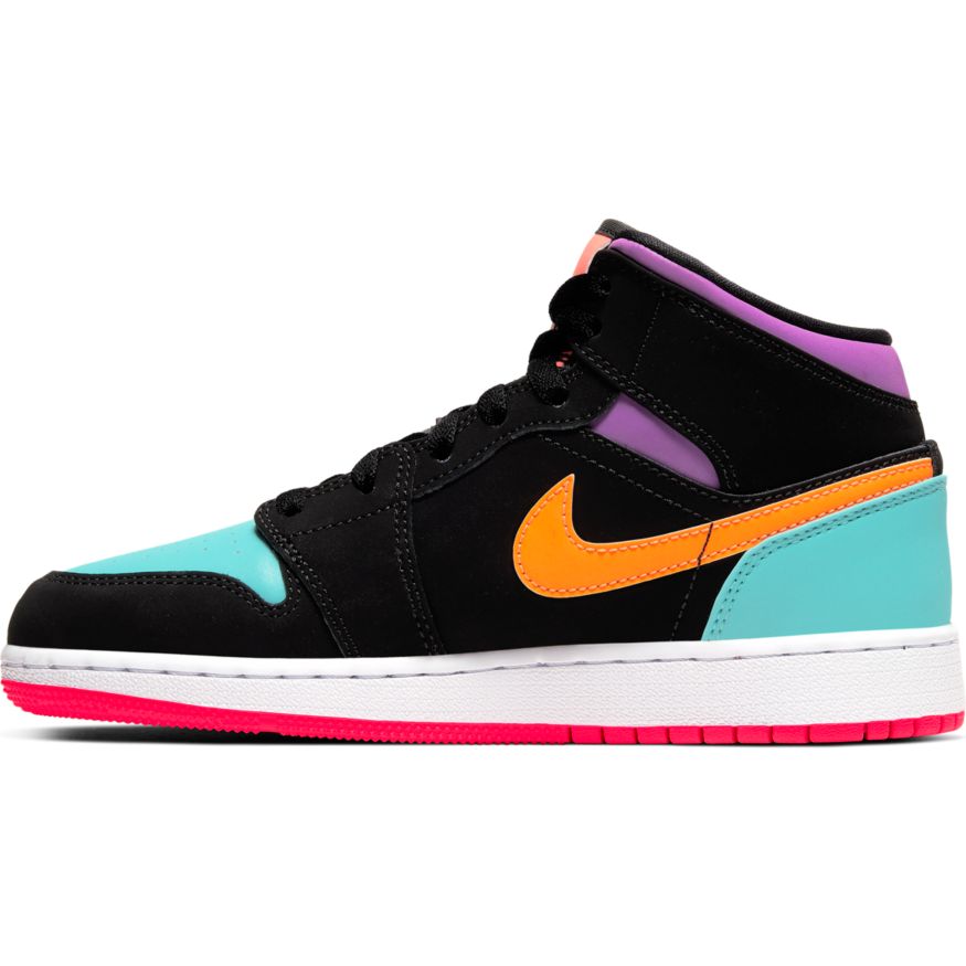 tênis air jordan 1 mid gs