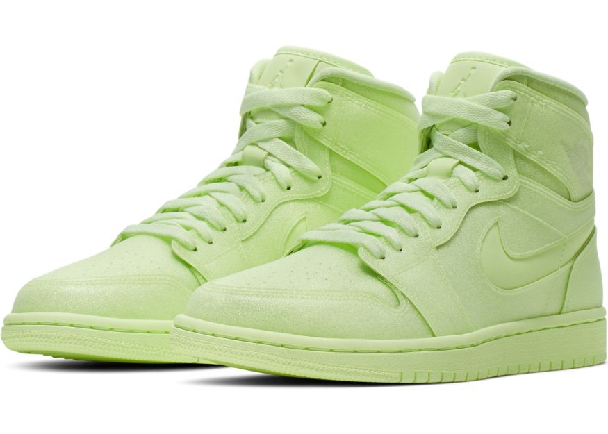 slime green jordans