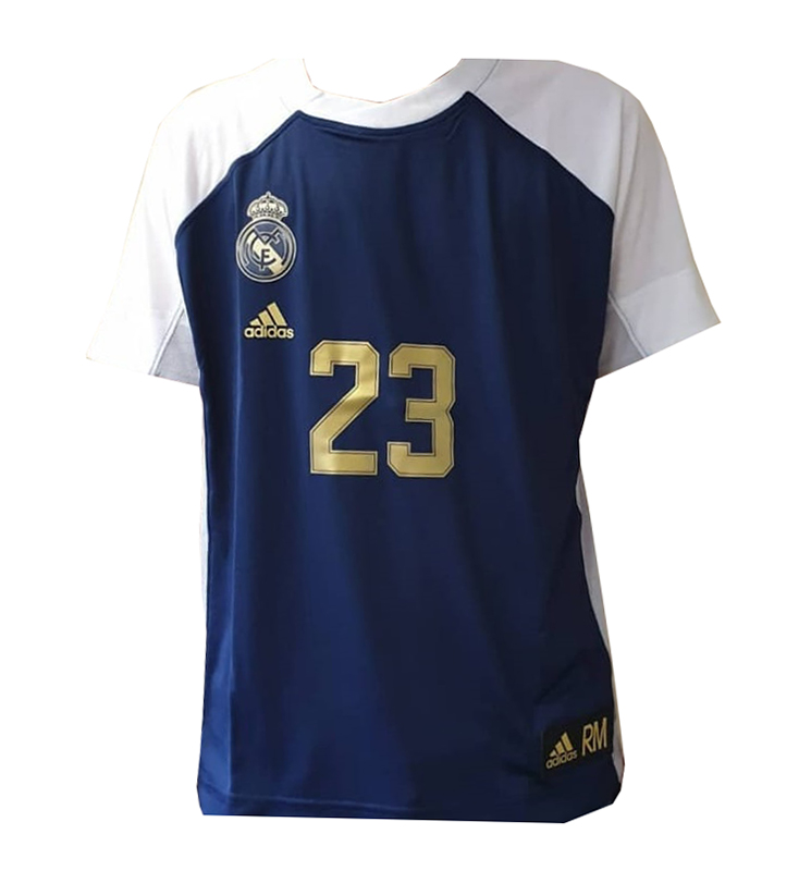 T-Shirt Real Madrid – Sergio Llull (2), Coupe Classique, Léger, Manches Doubles, Pour Fan De Basket