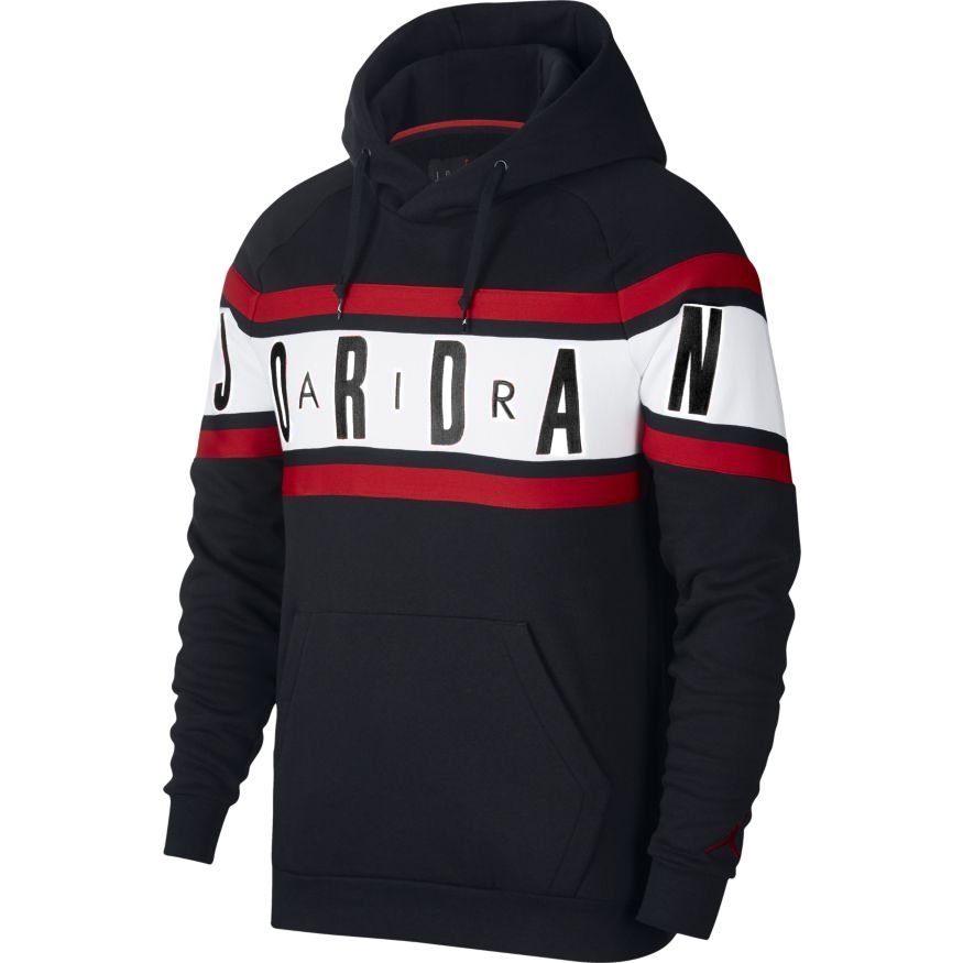 jordan air fleece pullover hoodie