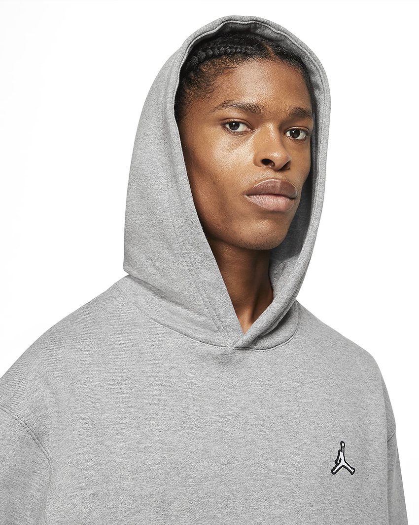 Men's Jordan Essentials Jumpman Logo Fleece Pullover Hoodie