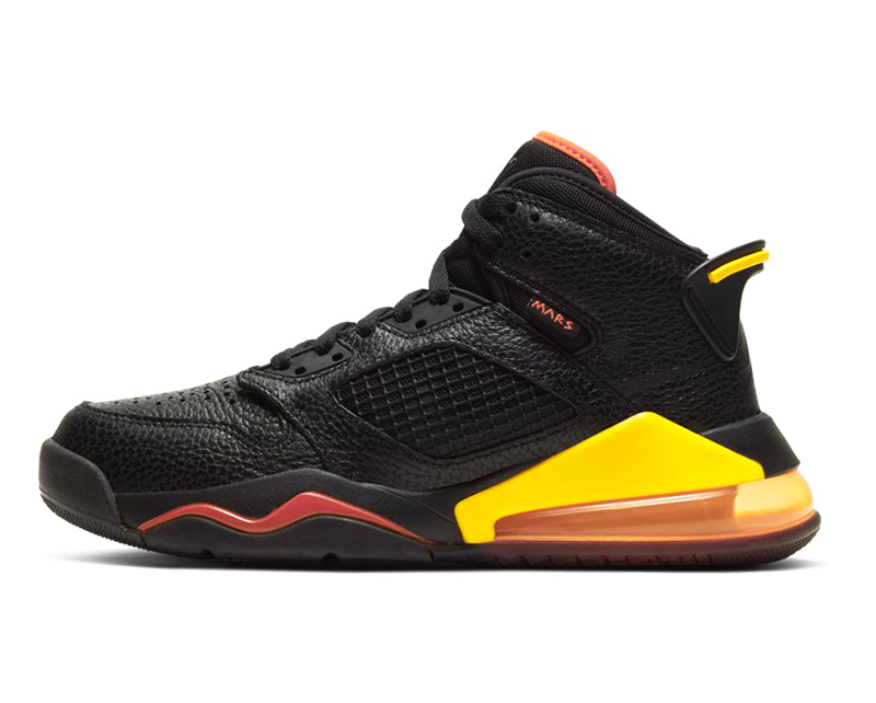 jordan mars 270 black orange