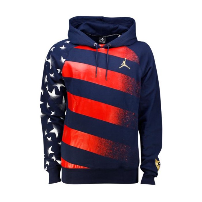 jordan aj 7 stars and stripes hoodie