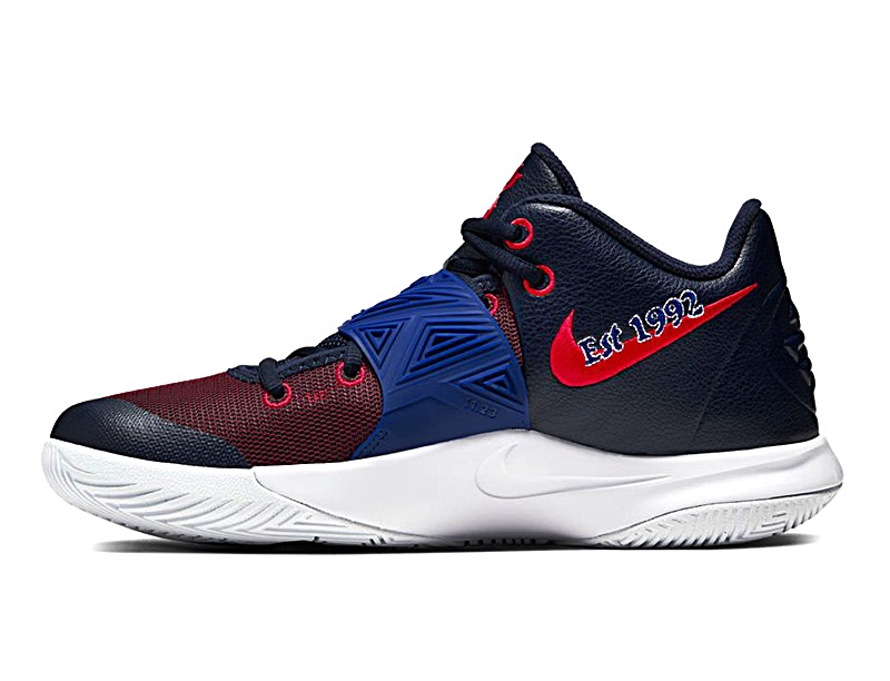 kyrie flytrap 3 blue and white