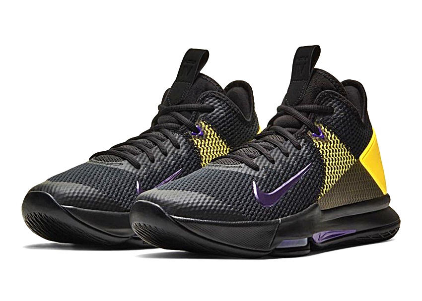 nike lebron witness 4 lakers