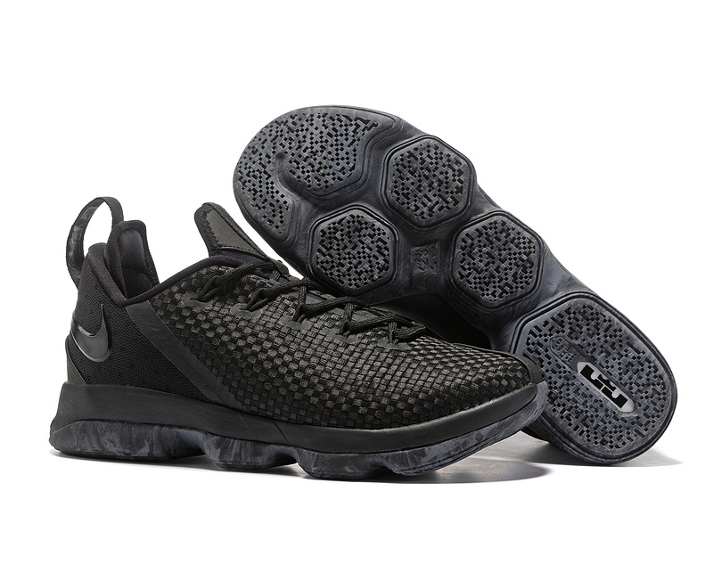 lebron xiv low black