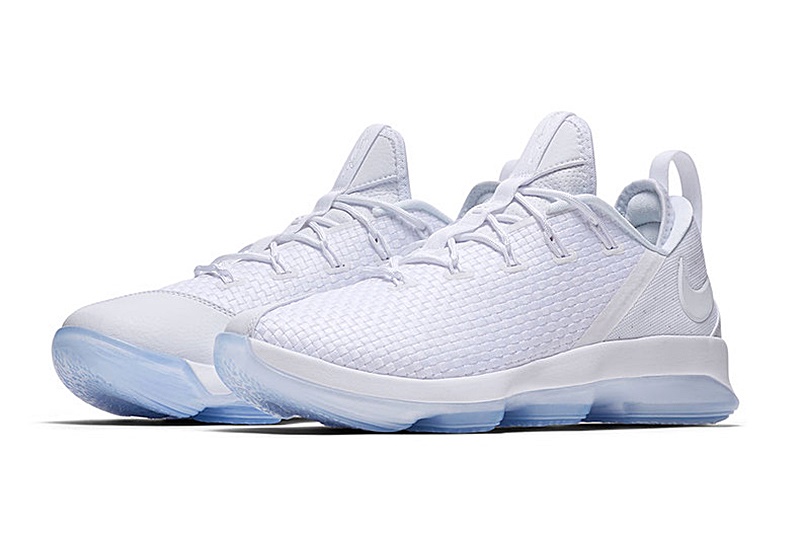 lebron xiv low white