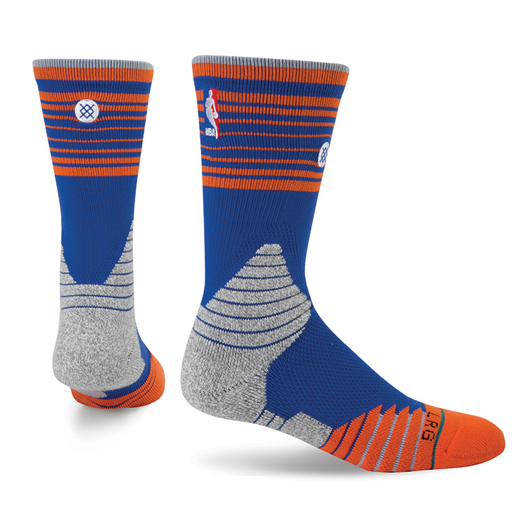 Calcetines Stance NBA Core Crew Knicks (azul/naranja/gris)