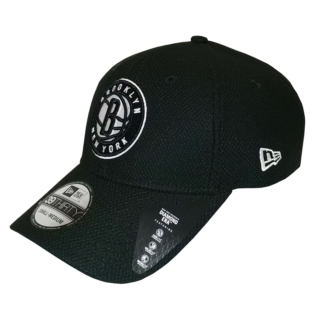 New Era NBA Brooklyn Nets Diamond Era 39THIRTY Cap