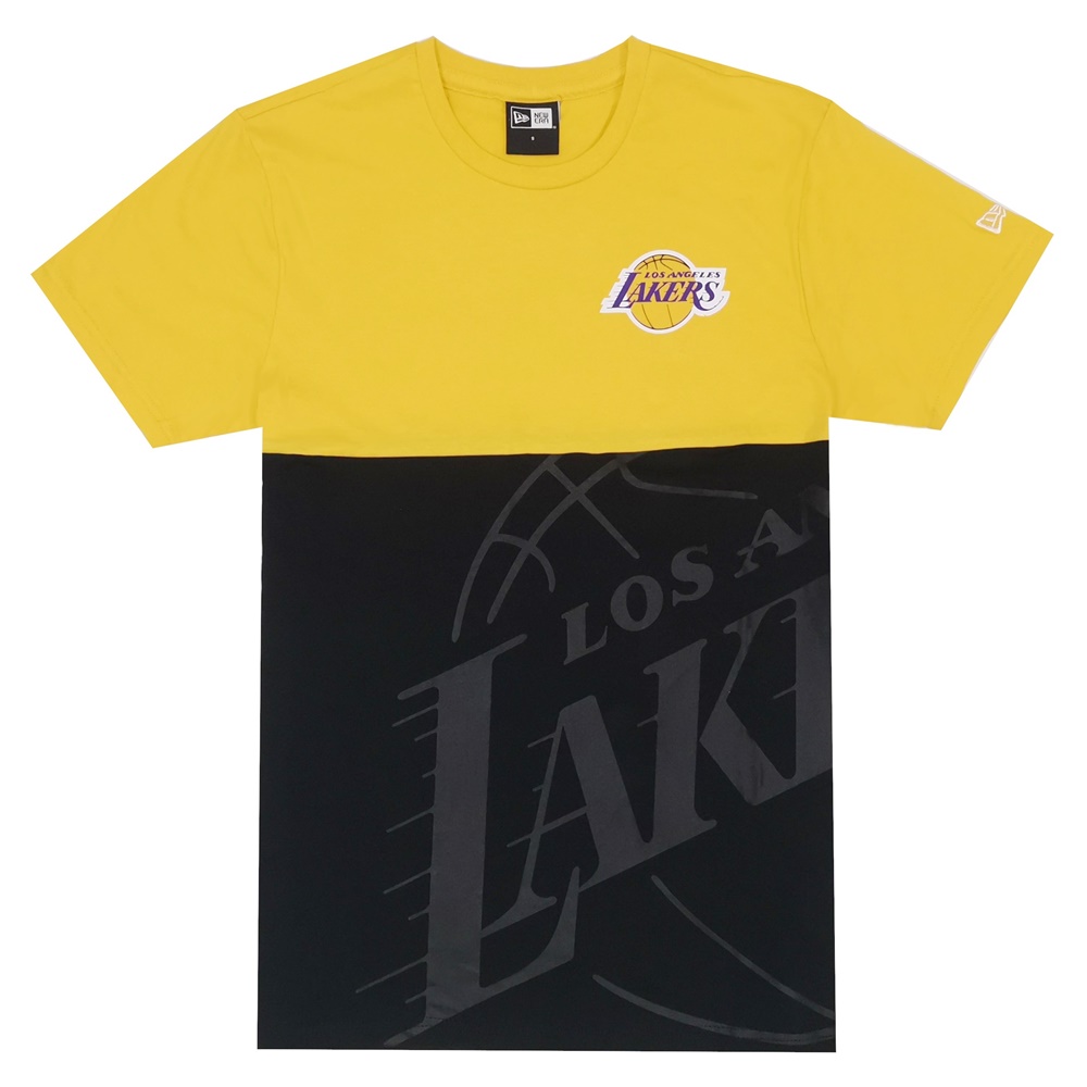 New Era NBA Large OTL Los Angeles Lakers Tee
