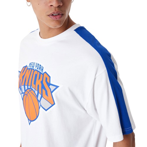 New Era NBA New York Knicks Colour Block Oversized T-Shirt