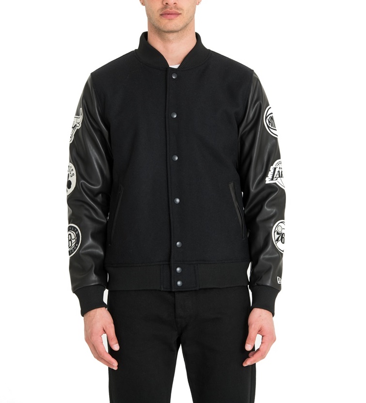 New Era NBA Patch Varsity Jacket (dark 