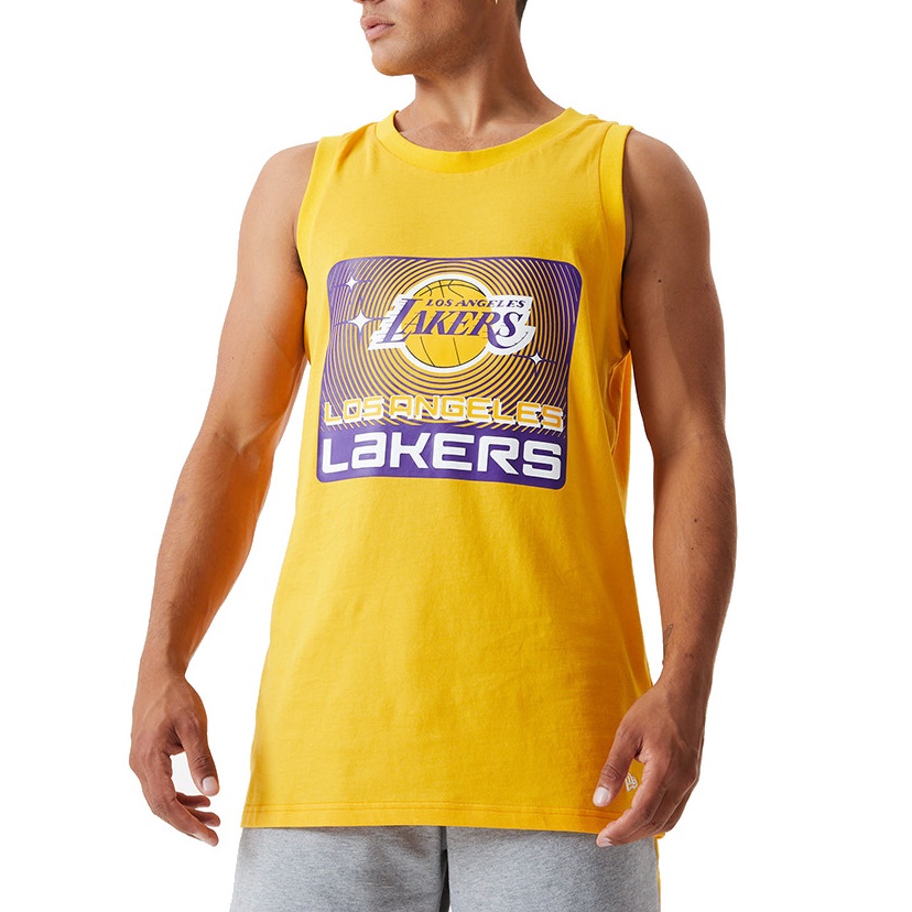 New Era NBA Team Los Angeles Lakers Graphic Tank Top