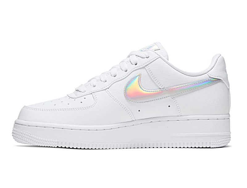 2020 Nike Air Force 1 Low White Iridescent CJ1646 100 