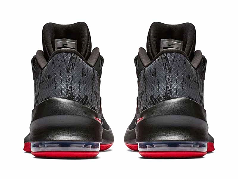 nike air max infuriate 2 mid black red