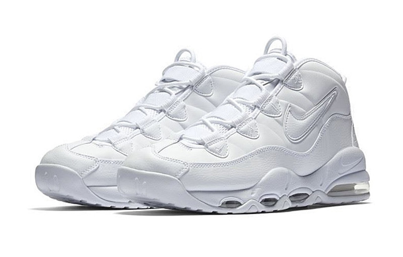 nike uptempo preto