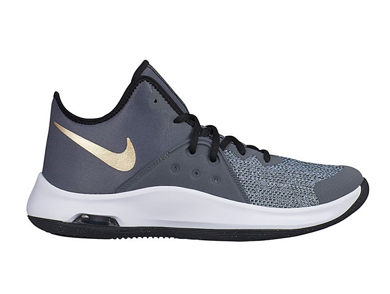 nike grey gold