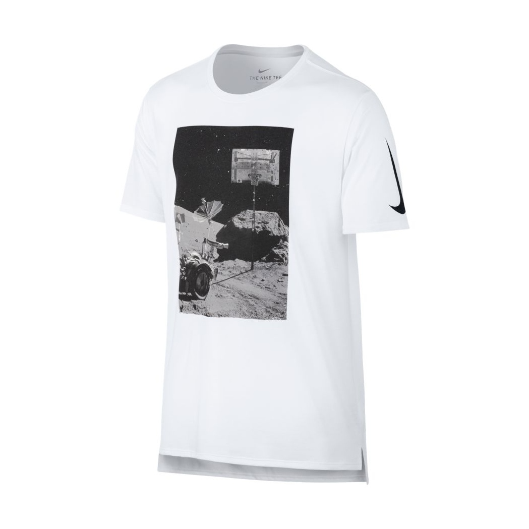Nike boy's legendary trophy swoosh t-shirt Nike Dry Basketball Moonshot T-Shirt (100) - manelsanchez.pt