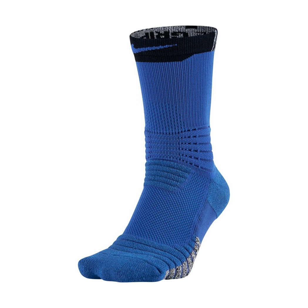 Nike Grip Versatility Crew Basketball Socks (481/game royal/blac