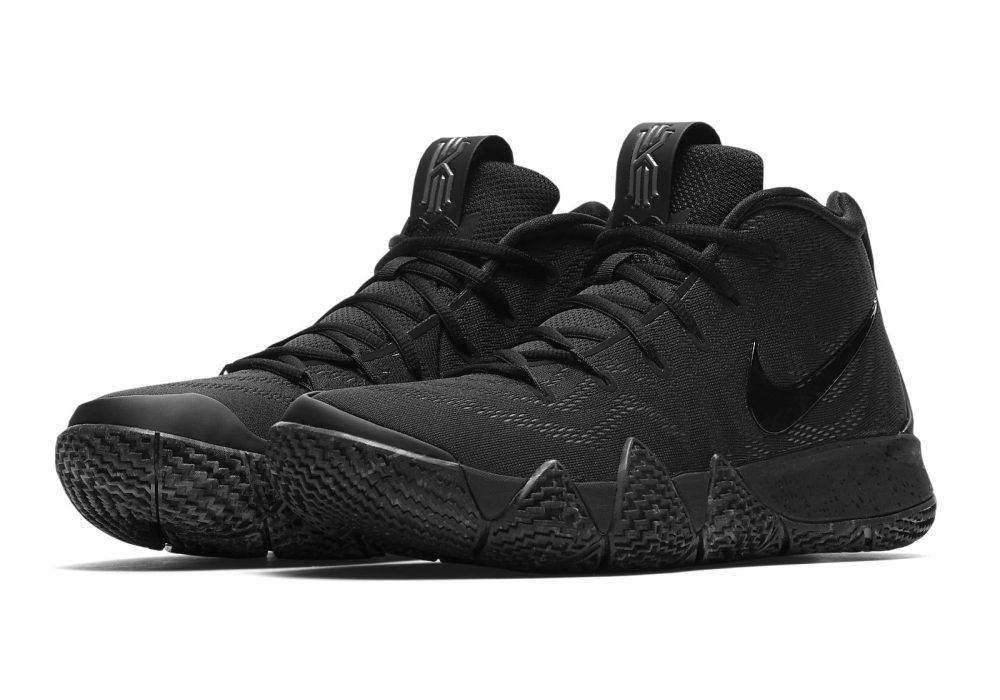 black and red kyrie 4