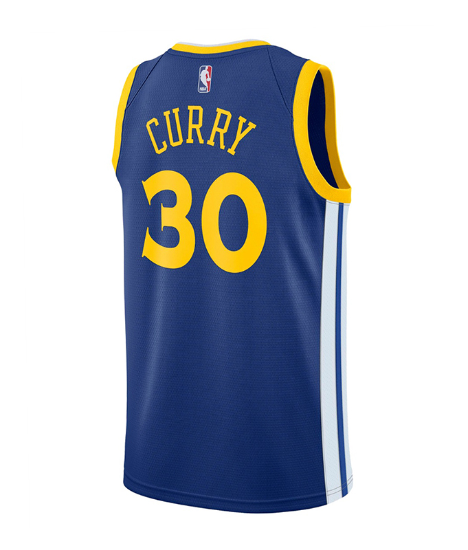 Stephen Curry Golden State Warriors Nike Icon Edition Swingman Jersey 864475 -495