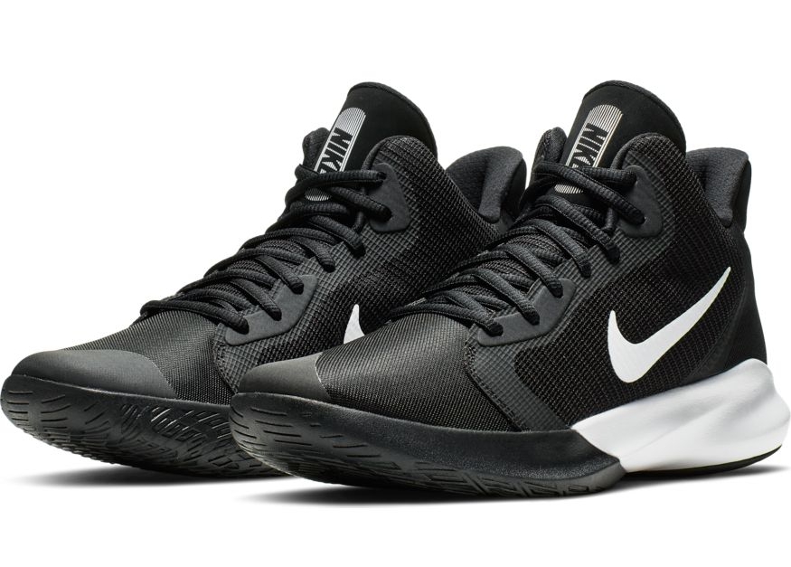 nike precision 3 black and blue