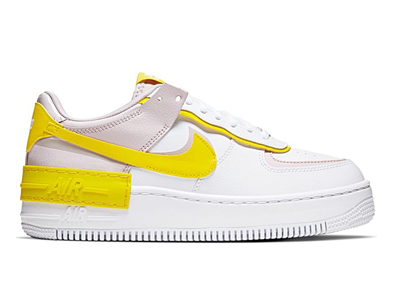 air force 1 shadow white speed yellow barely rose