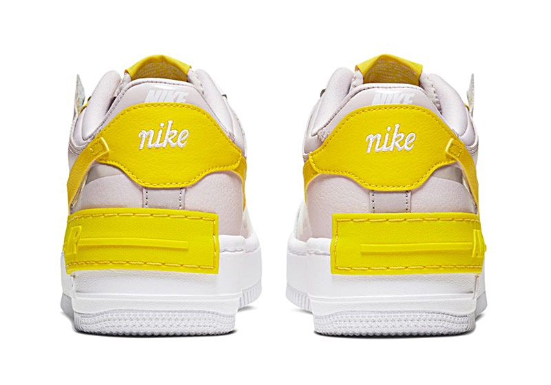 Nike Air Force 1 Shadow With Yellow TPU Swooshes â Sneaker Novel
