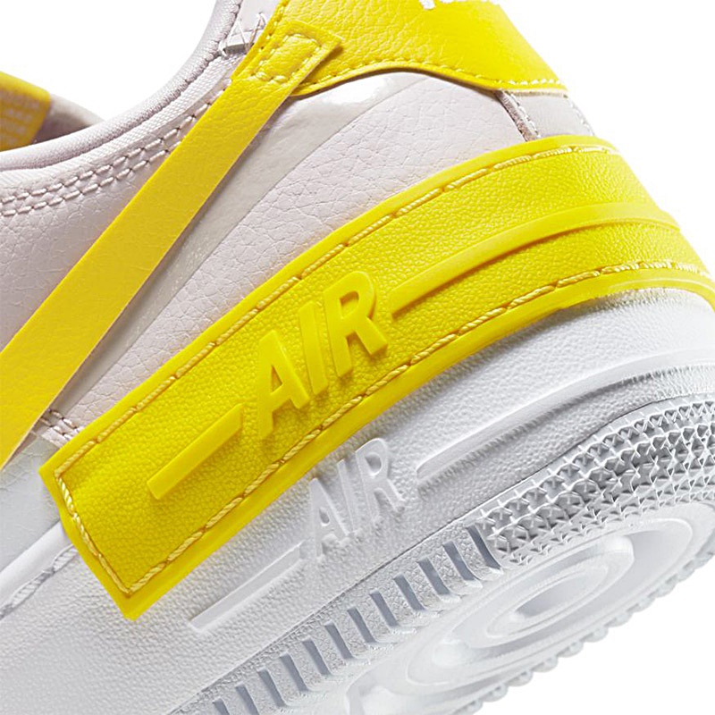nike air force 1 shadow white barely rose speed yellow