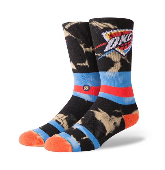 Oklahoma City Thunder Acid Wash Socks manelsanchez.pt