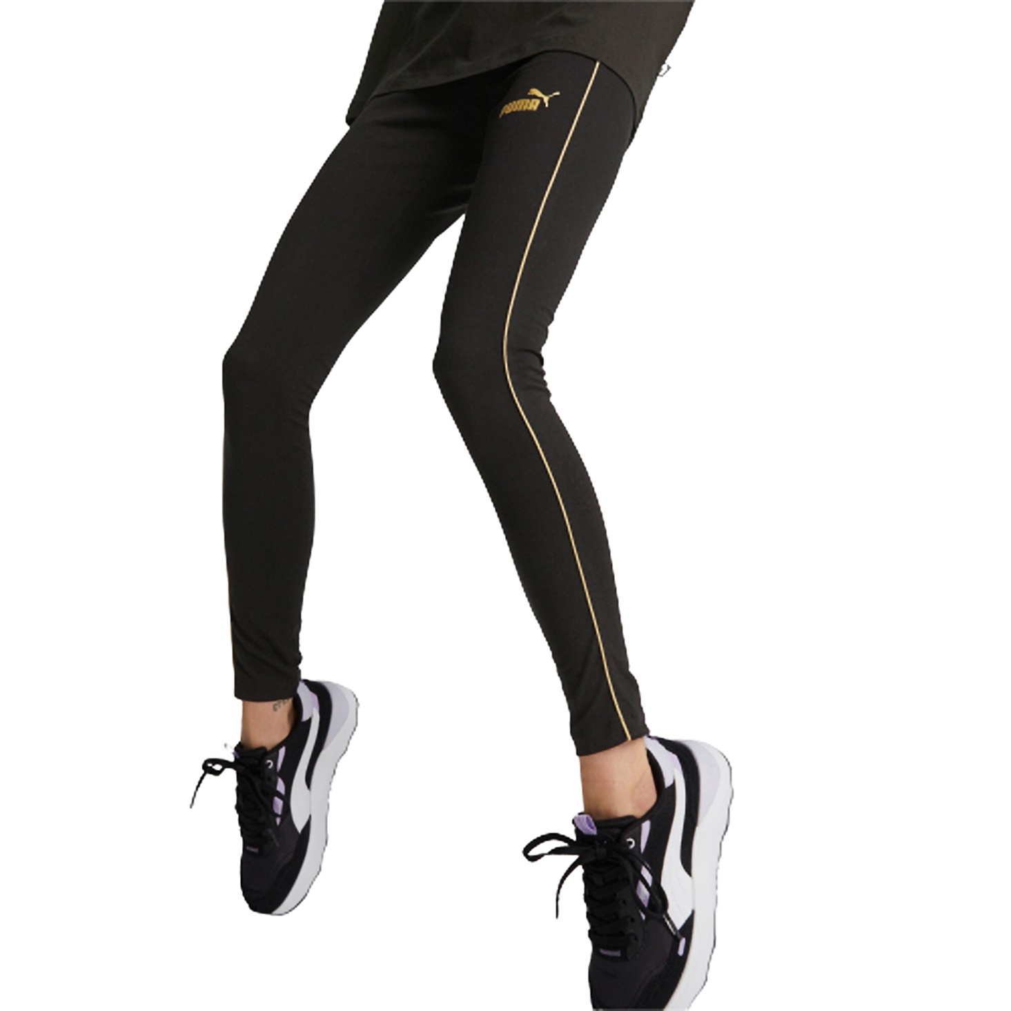 Puma ESS+ MINIMAL GOLD Leggings Black 