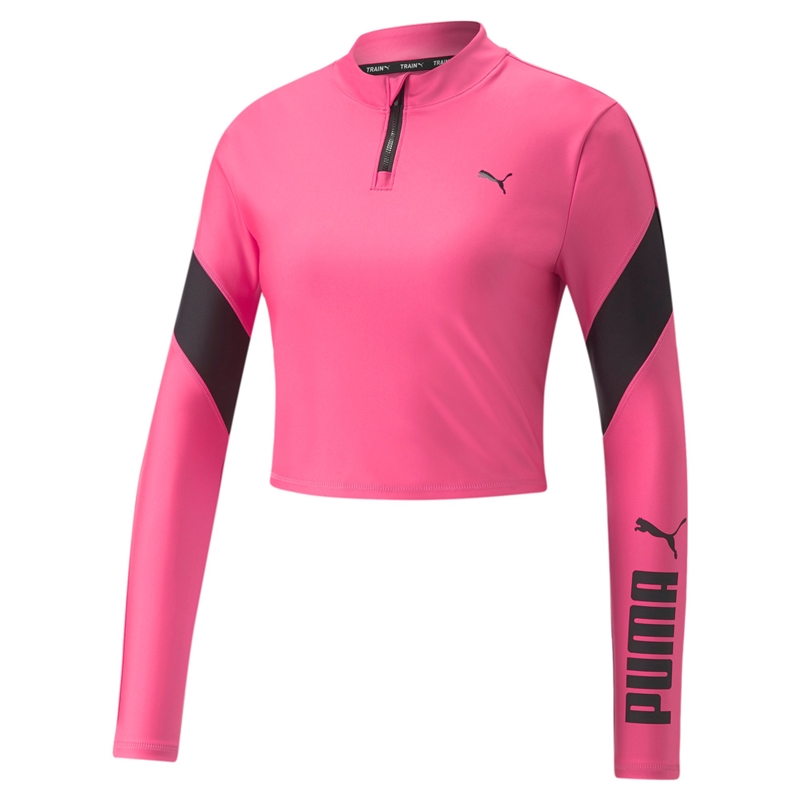 Puma Fit Eversculpt 1/4 Zip Crew (sunset pink)