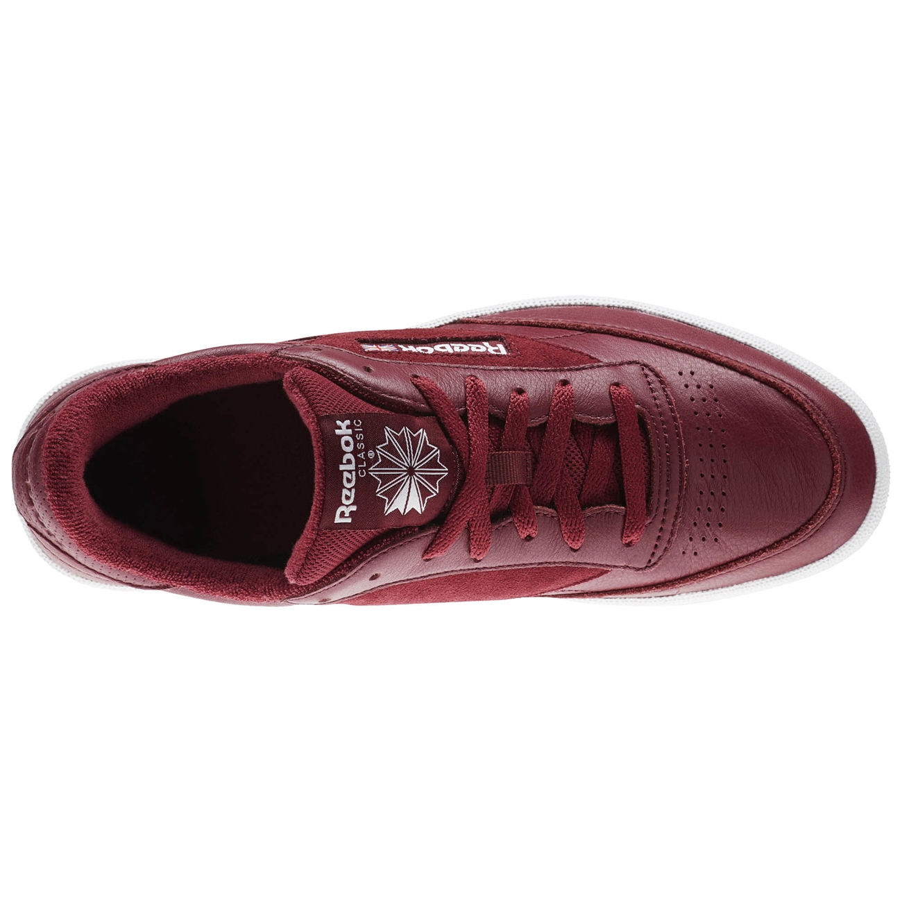 reebok club c 85 vintage maroon