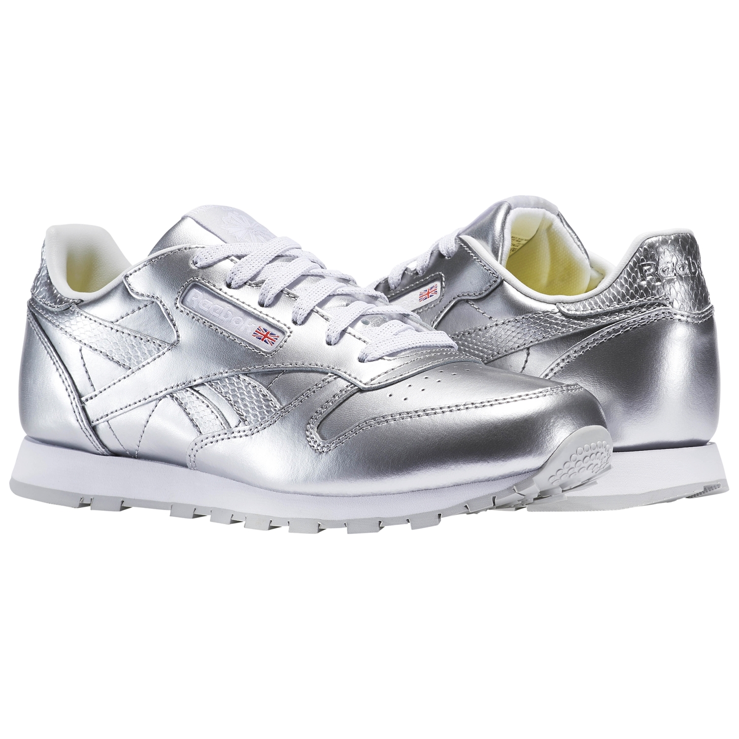 reebok silver shoes