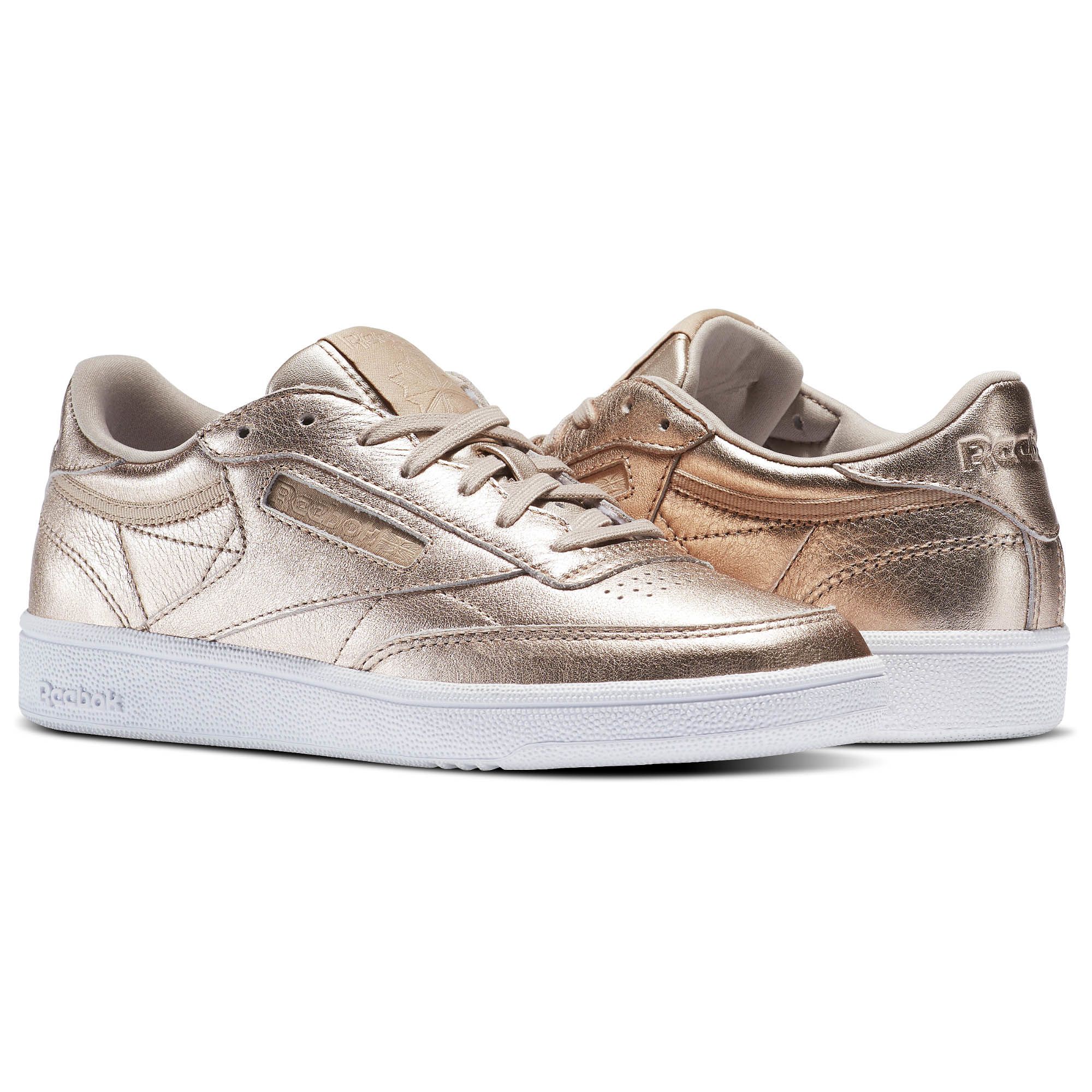 reebok club c 85 leather white