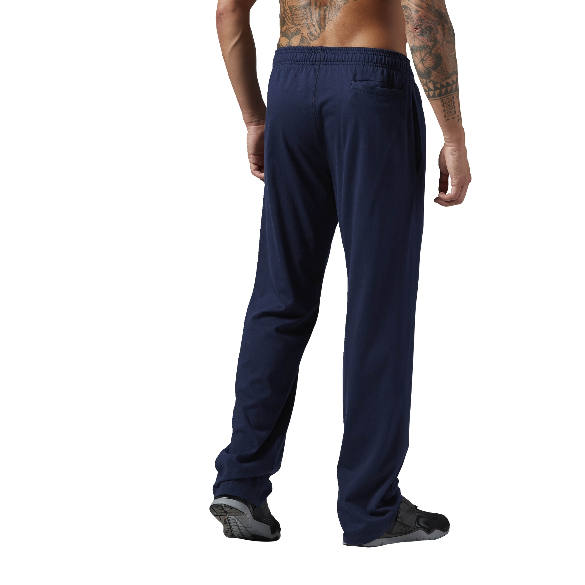 Reebok Elements Jersey Open Hem Pant (collegiate navy)