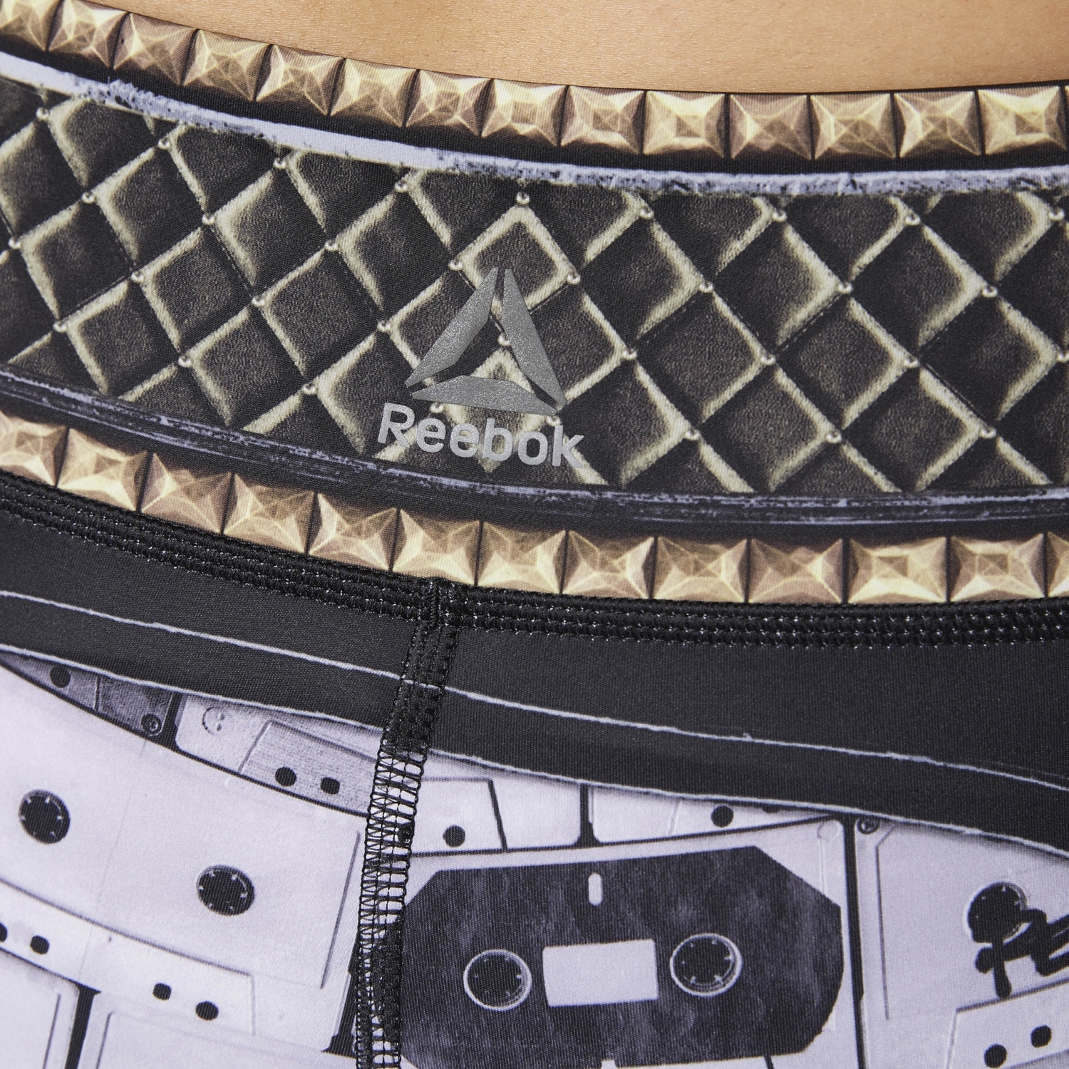 reebok metal leggings