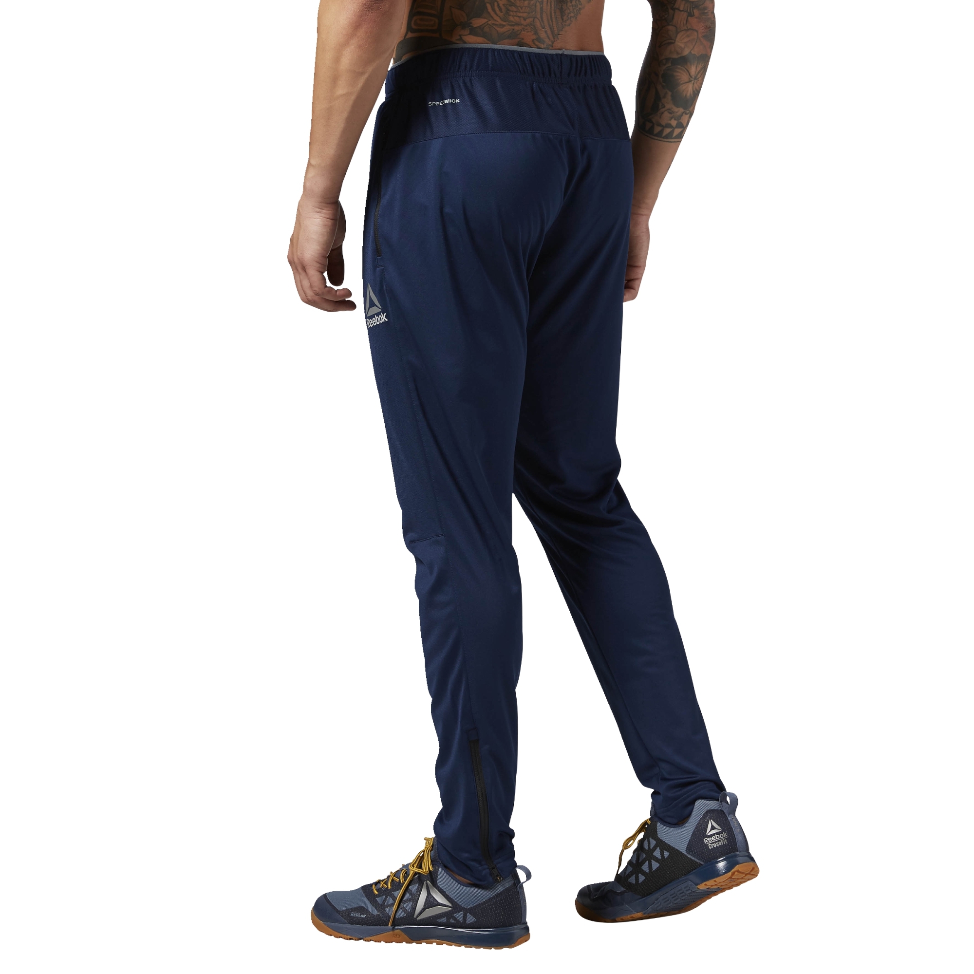 Reebok Workout Ready Stacked Logo Trackster Pant