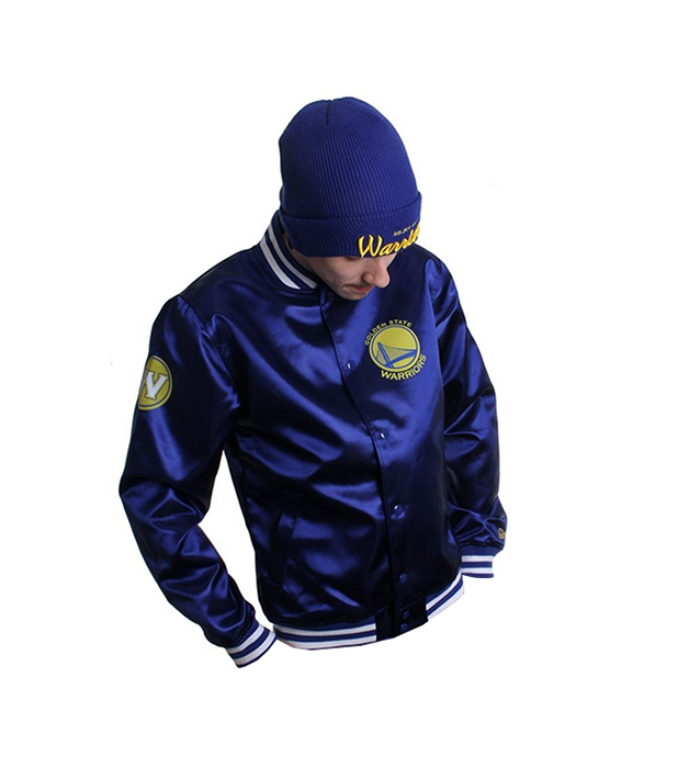 golden state warriors bomber jacket